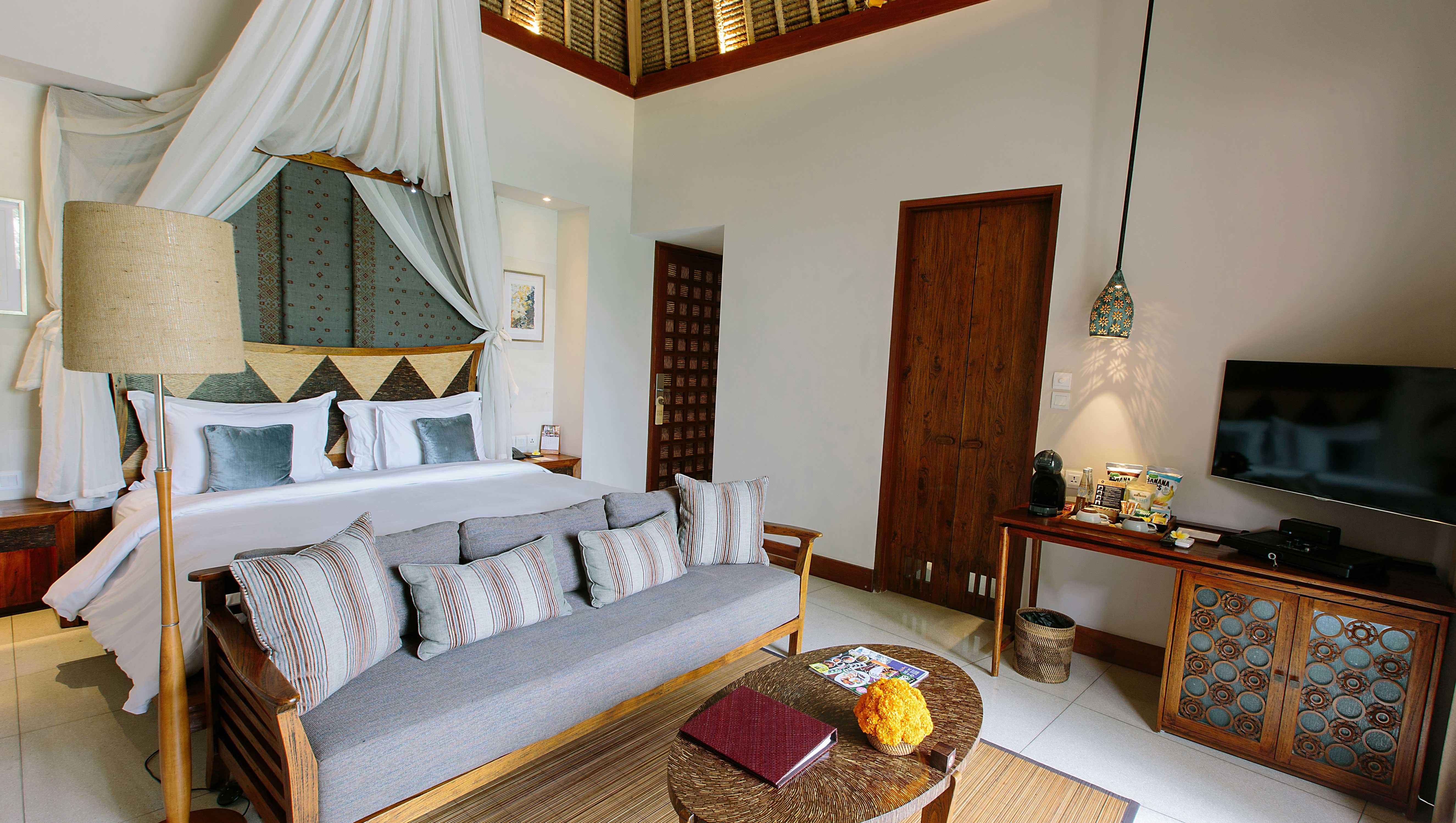 Tejaprana Resort & Spa Ubud Exterior foto A bedroom at the resort