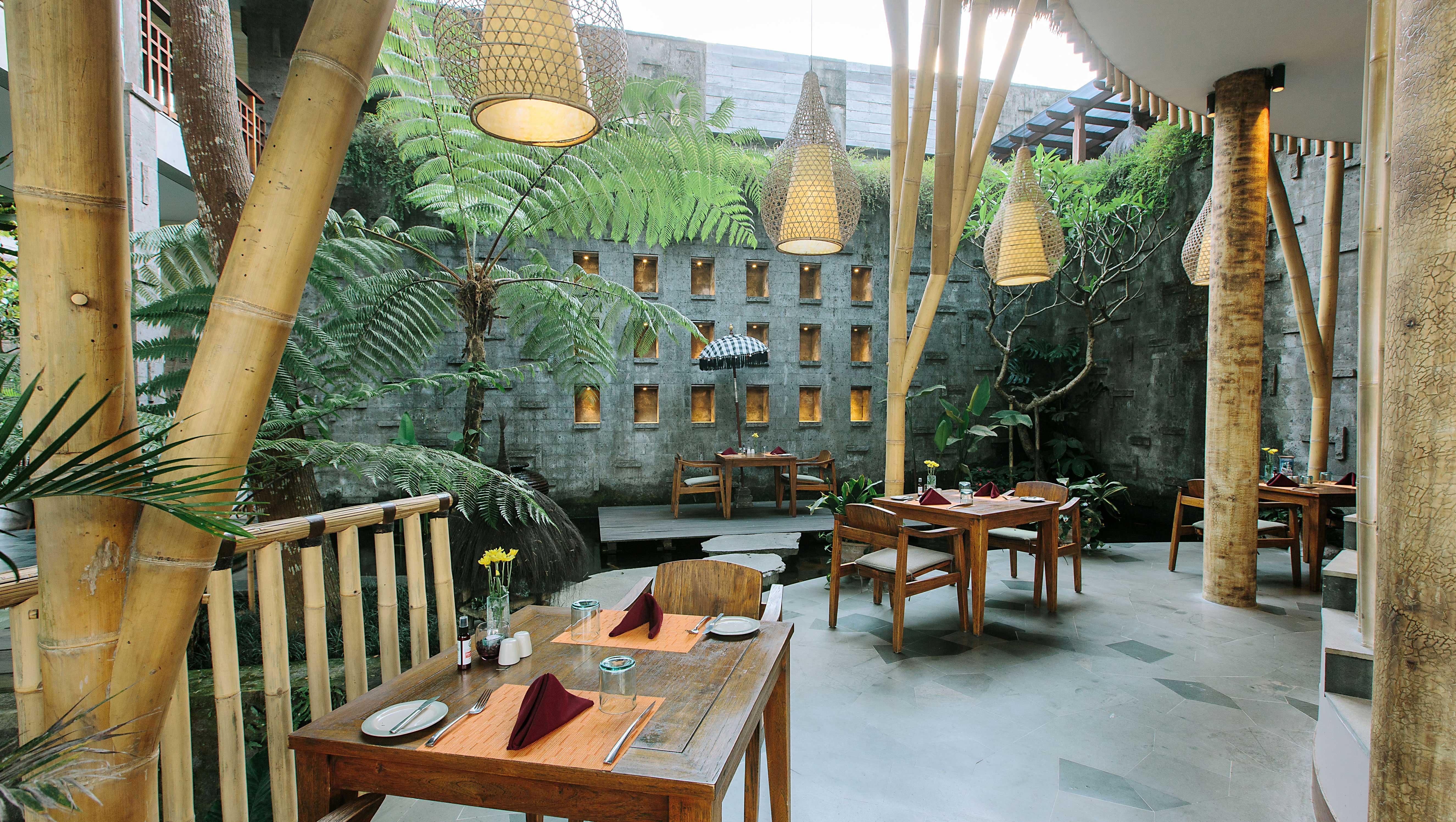 Tejaprana Resort & Spa Ubud Exterior foto The restaurant
