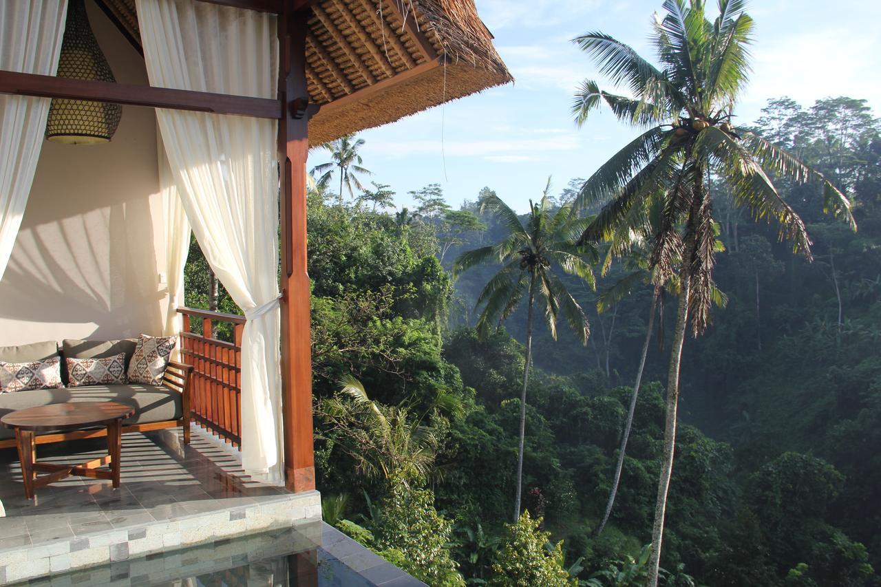 Tejaprana Resort & Spa Ubud Exterior foto View from the hotel