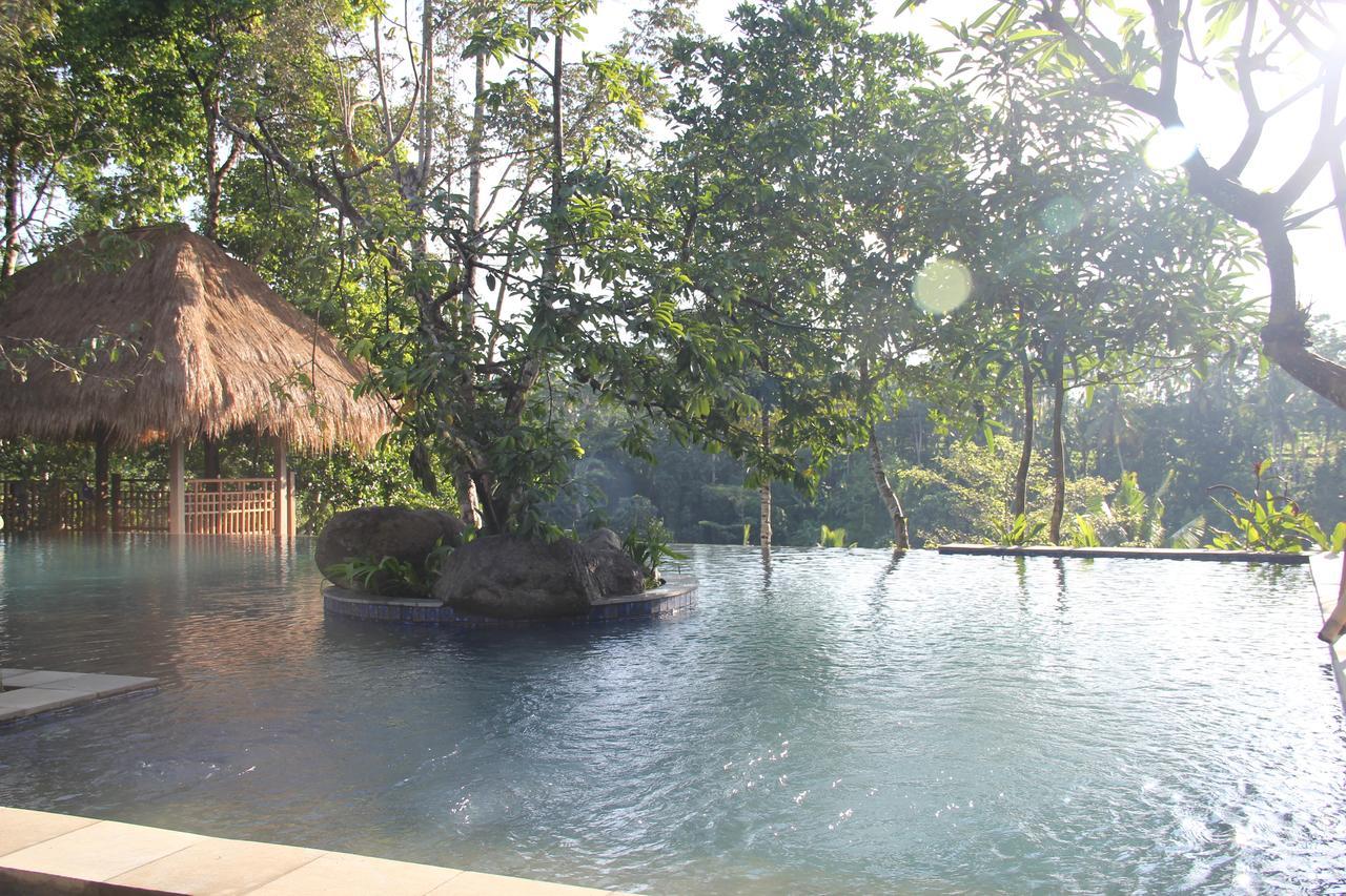 Tejaprana Resort & Spa Ubud Exterior foto The resort's swimming pool