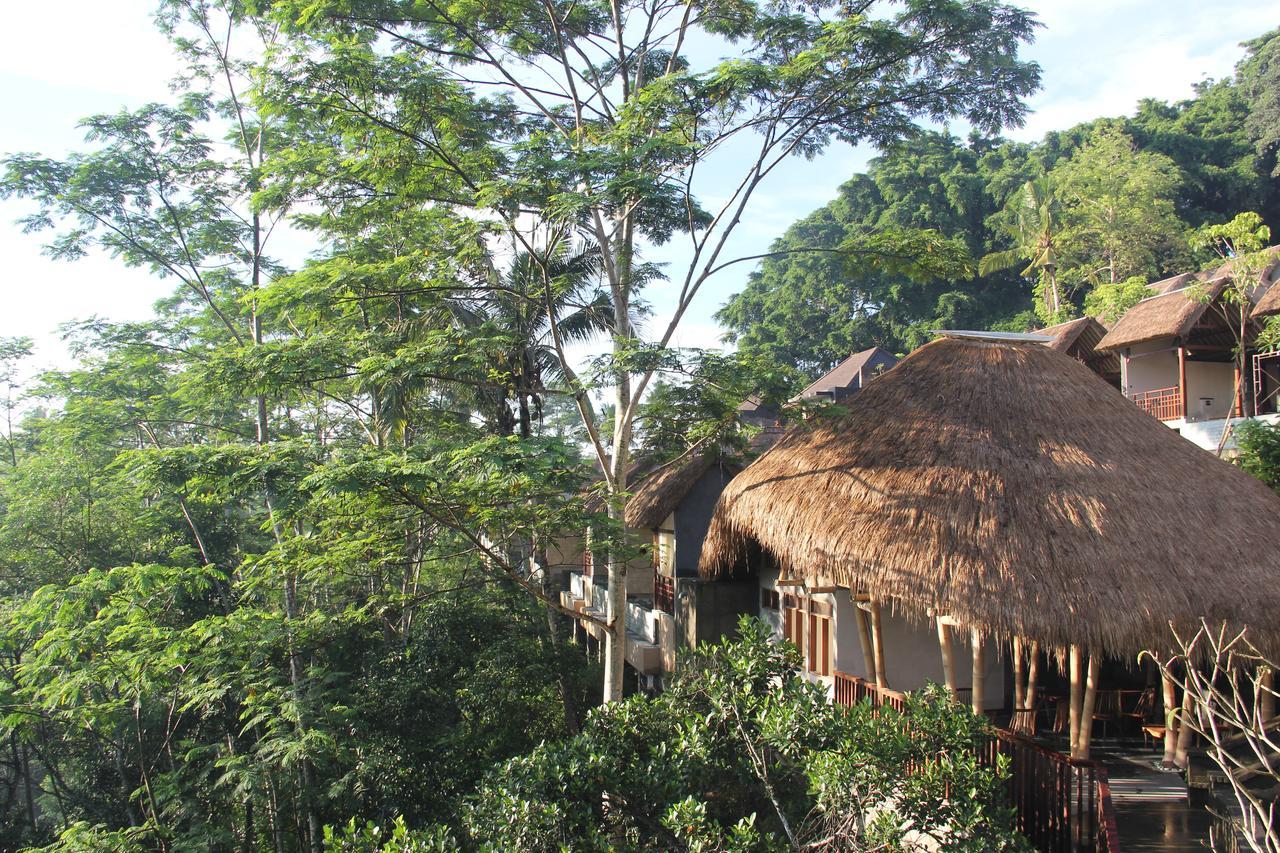 Tejaprana Resort & Spa Ubud Exterior foto The resort's bungalows