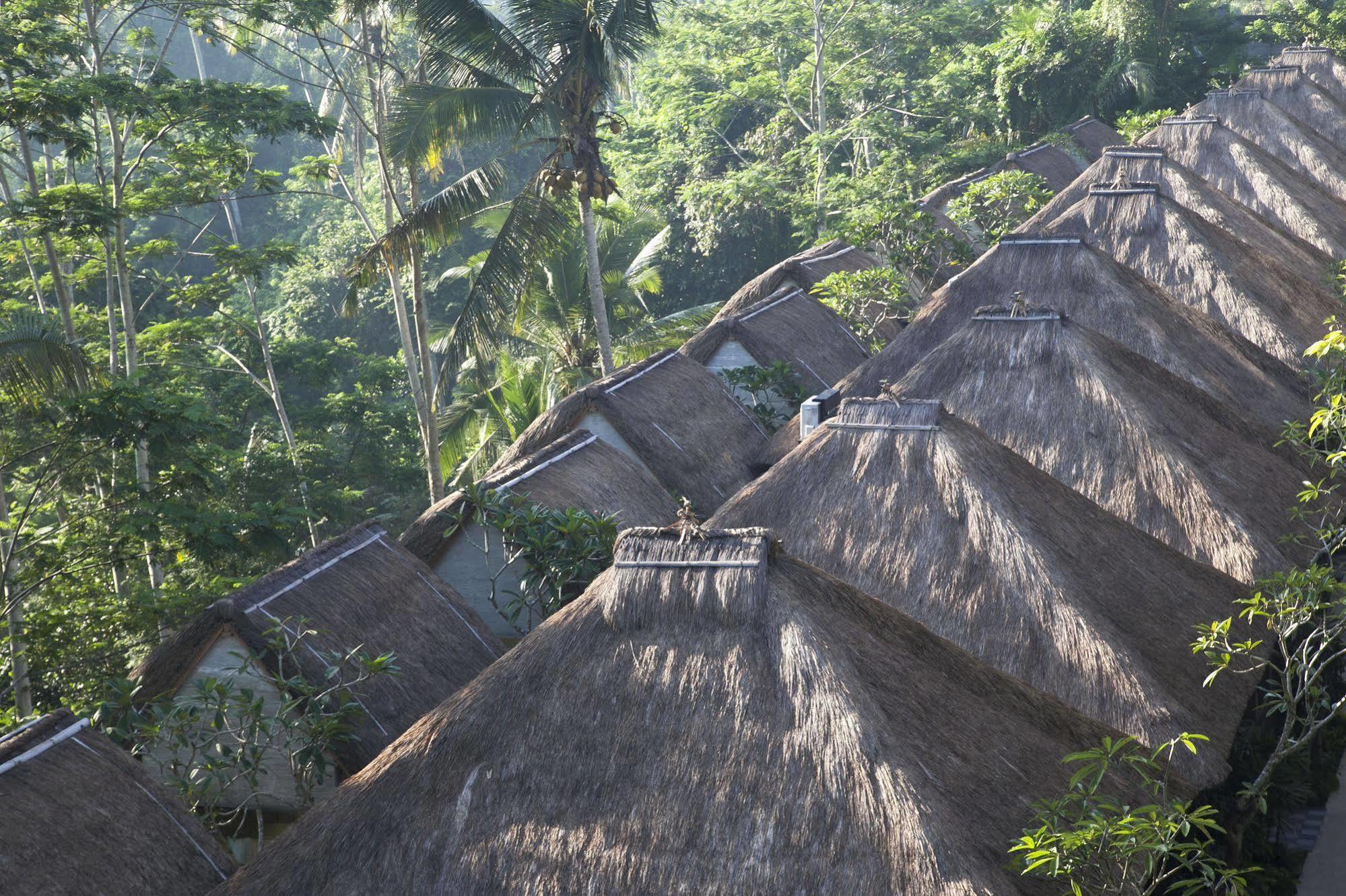 Tejaprana Resort & Spa Ubud Exterior foto The roofs of the hotel